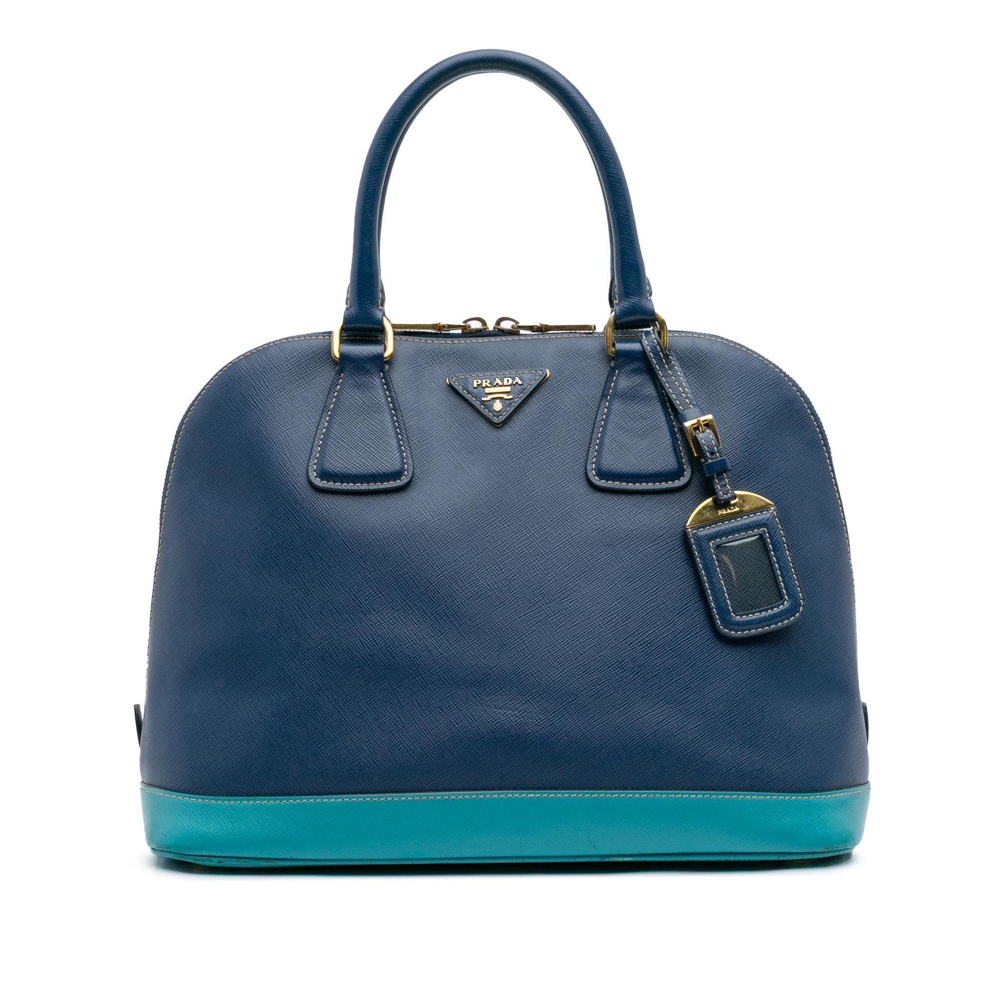 Promenade leather handbag