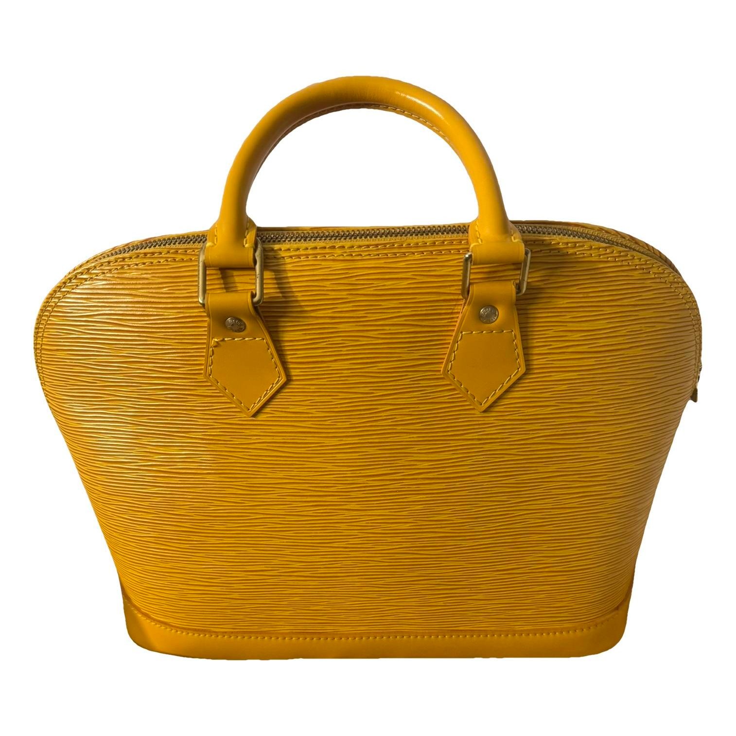 Alma leather handbag