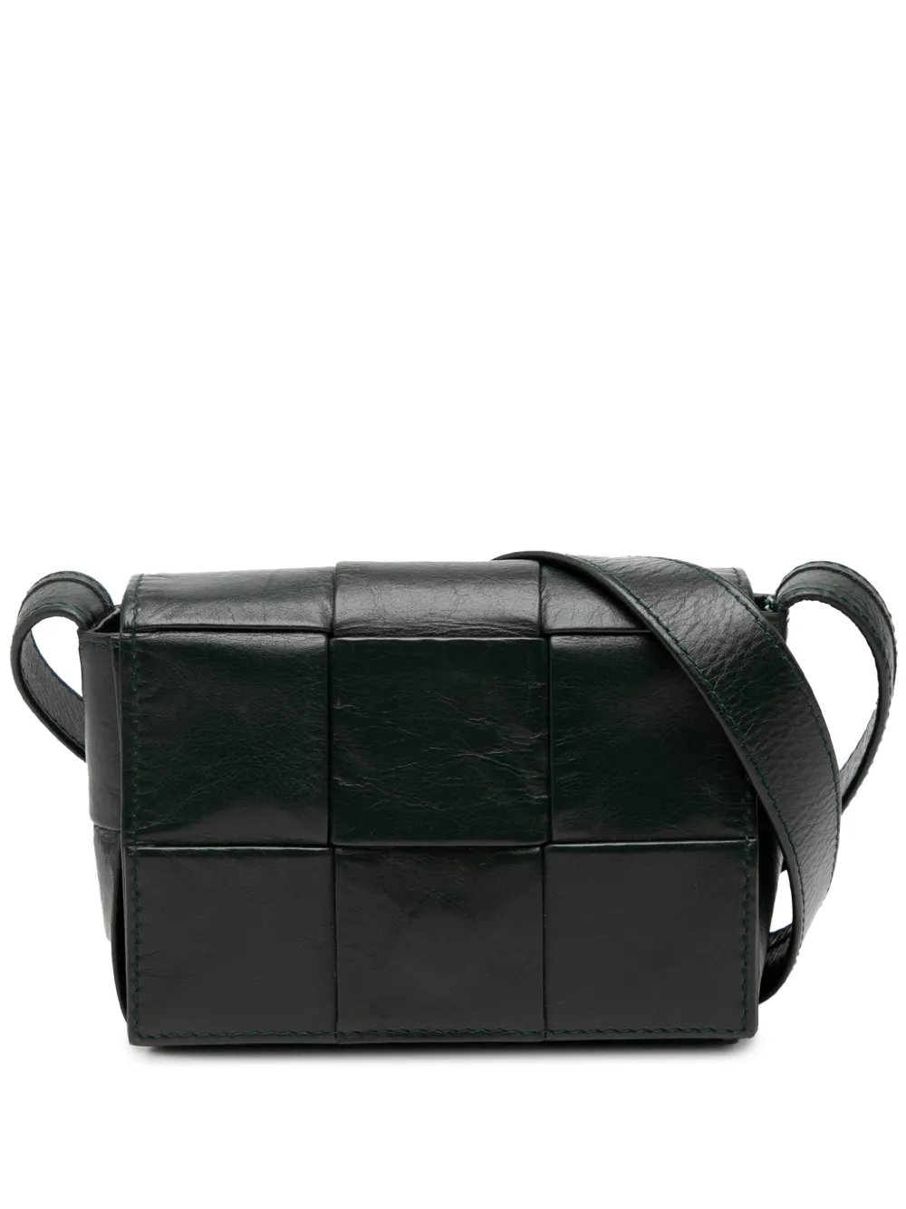 2012-2026 Candy Nappa Intrecciato Cassette crossbody bag