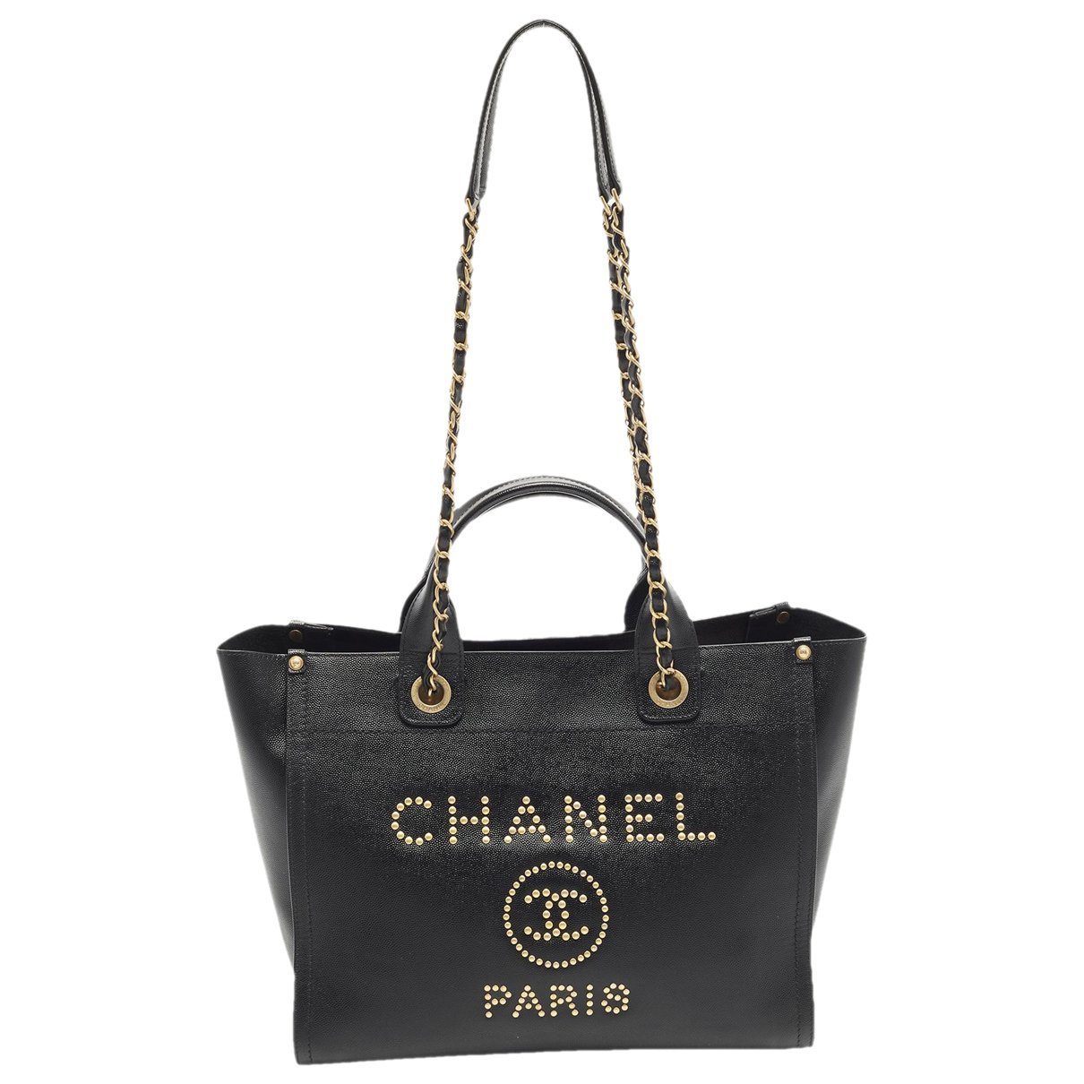 Deauville leather tote