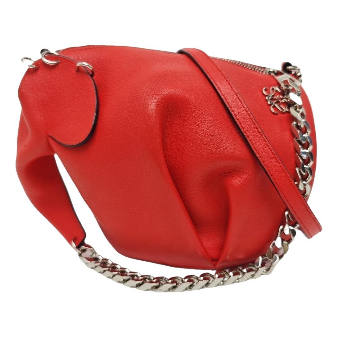 Animals leather handbag