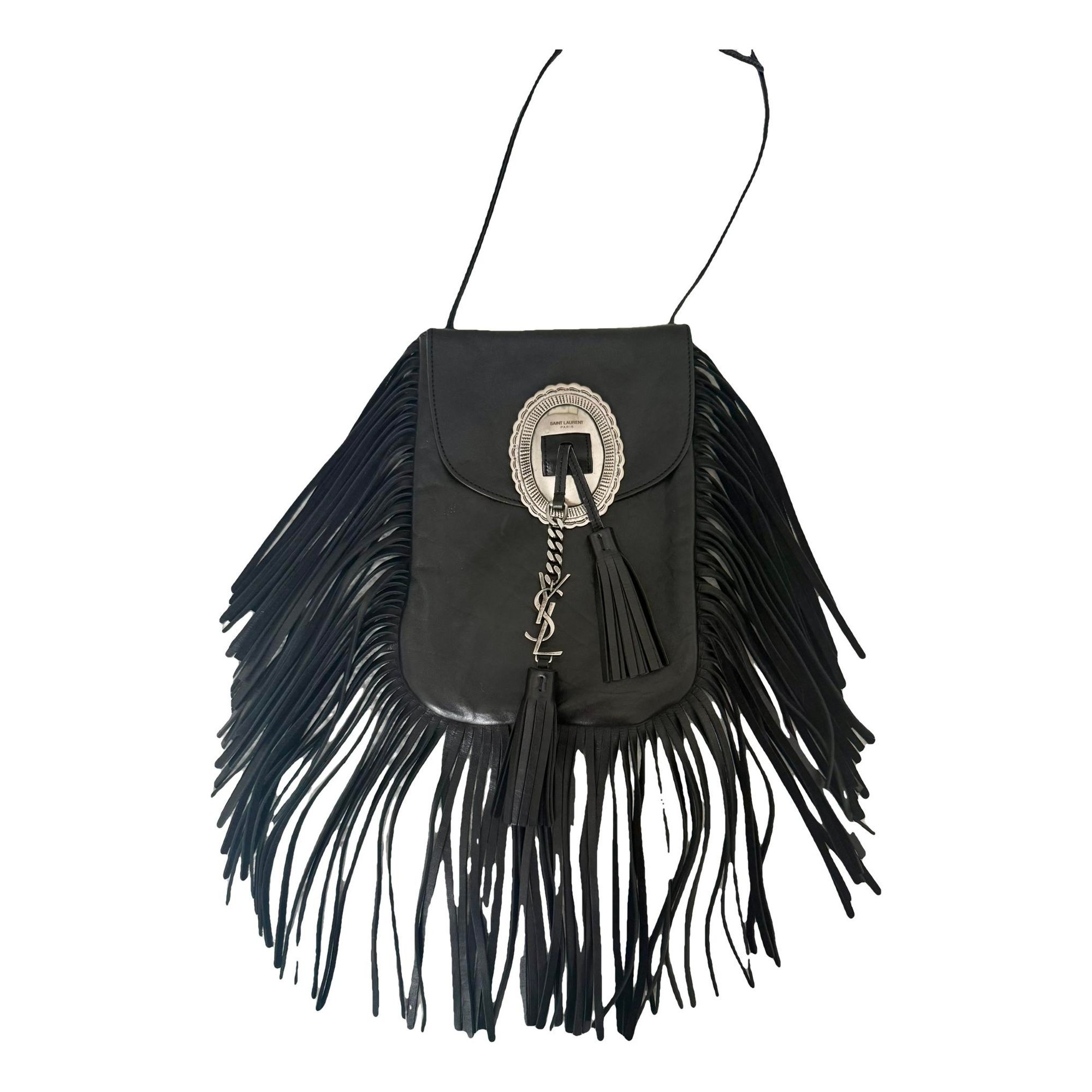 Leather crossbody bag