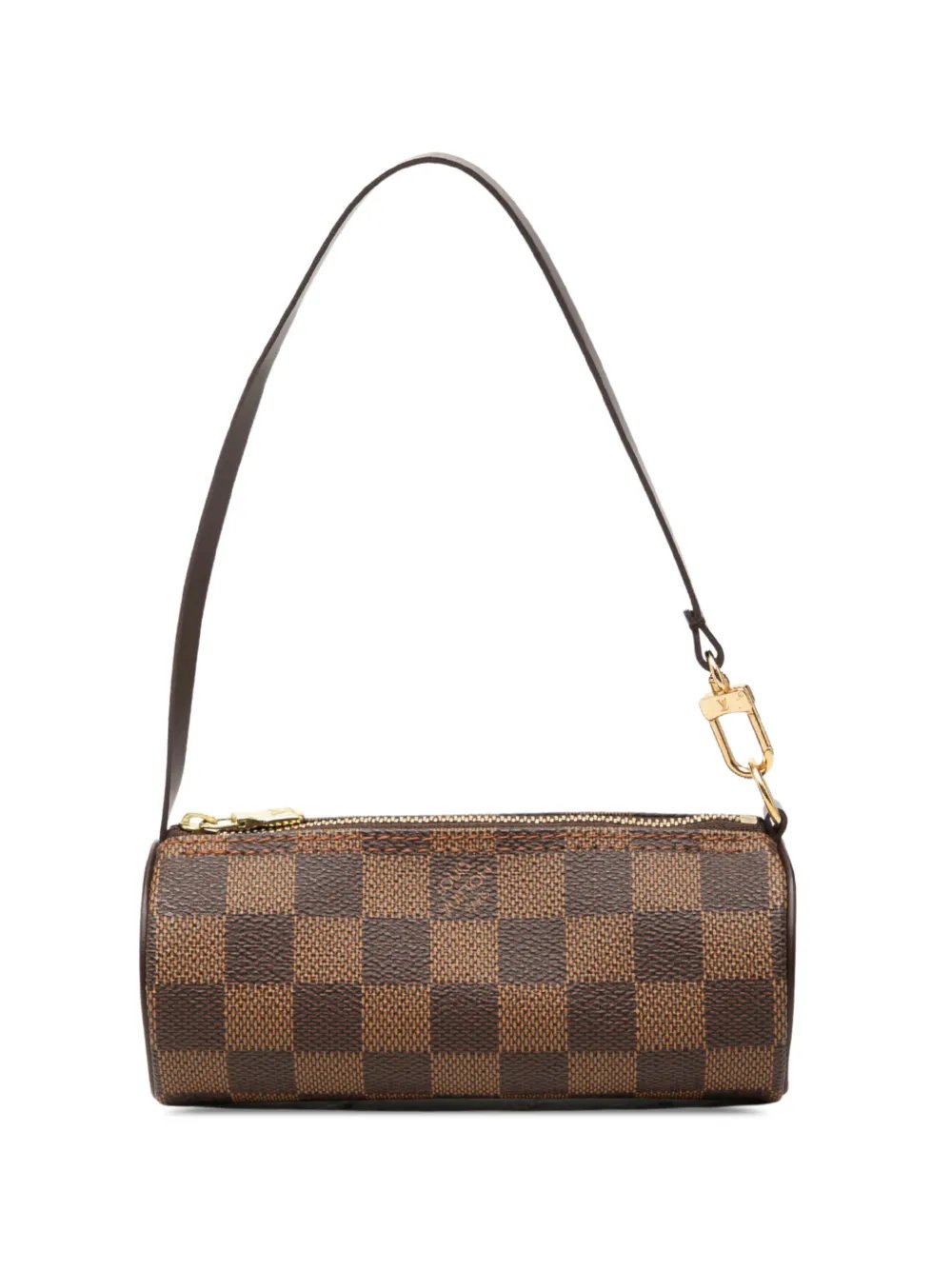 1990-2010 Damier Ebene Papillon Pochette handbag