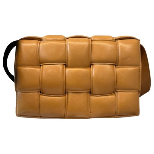 Cassette Padded leather handbag