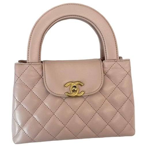 Mini Shopping leather handbag