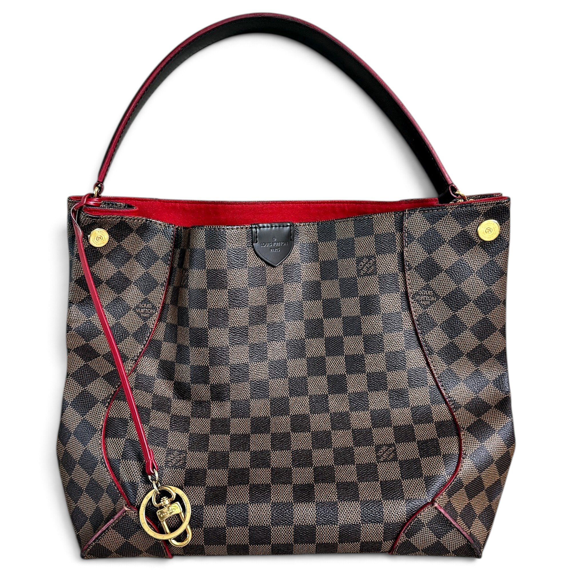 Caissa leather handbag
