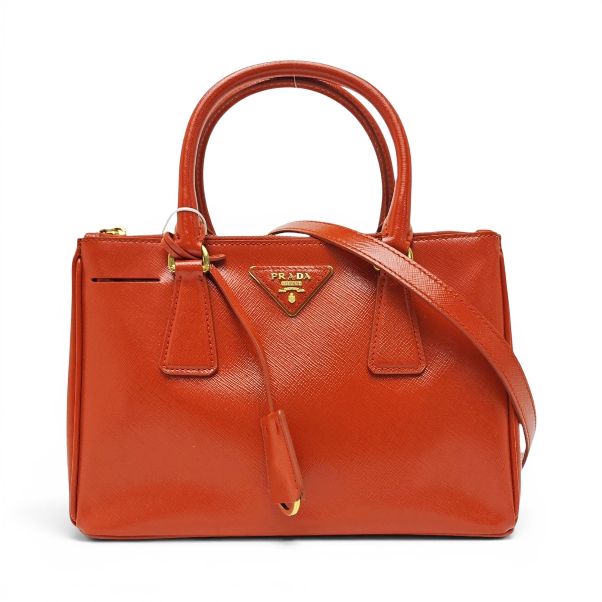 Galleria leather handbag