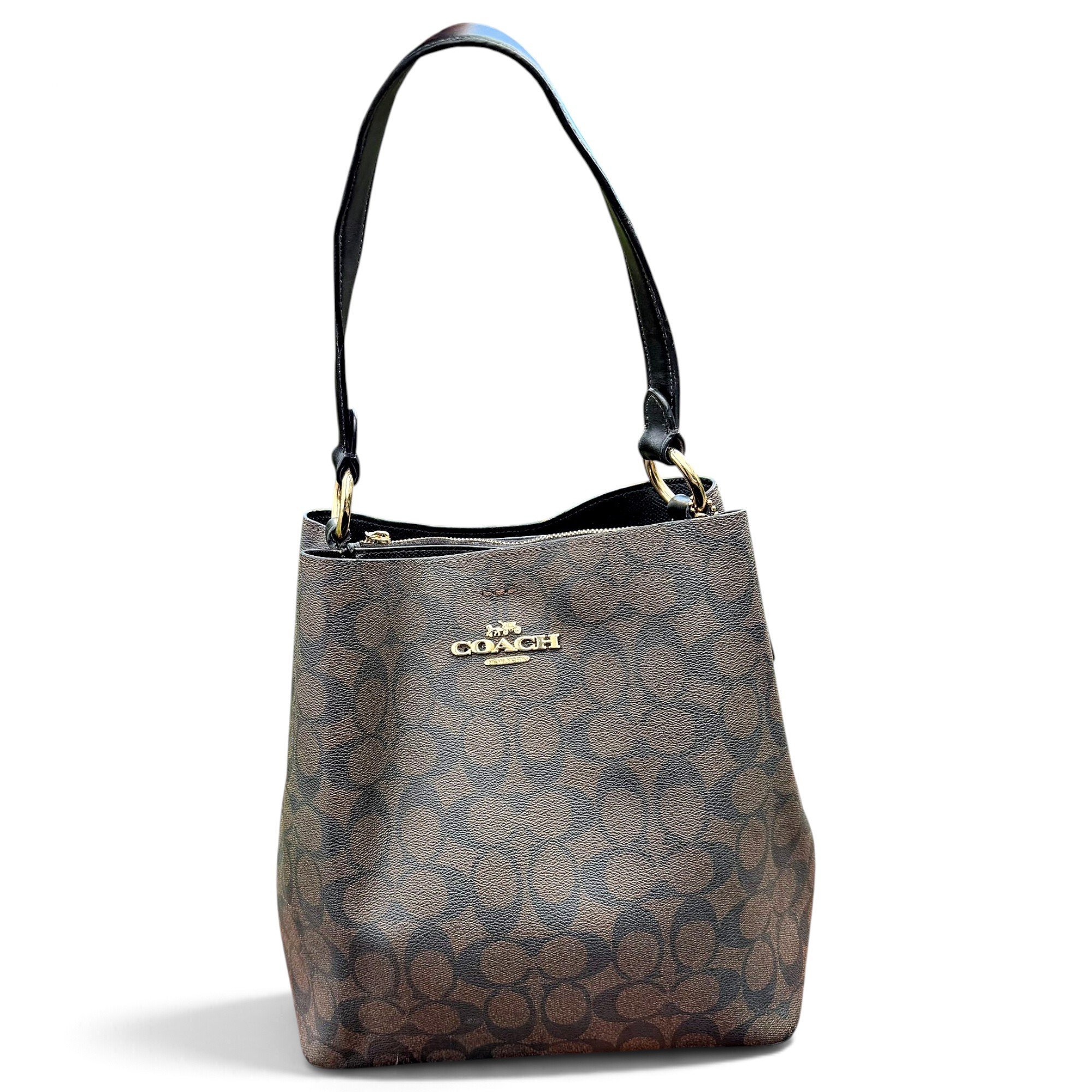 Leather handbag