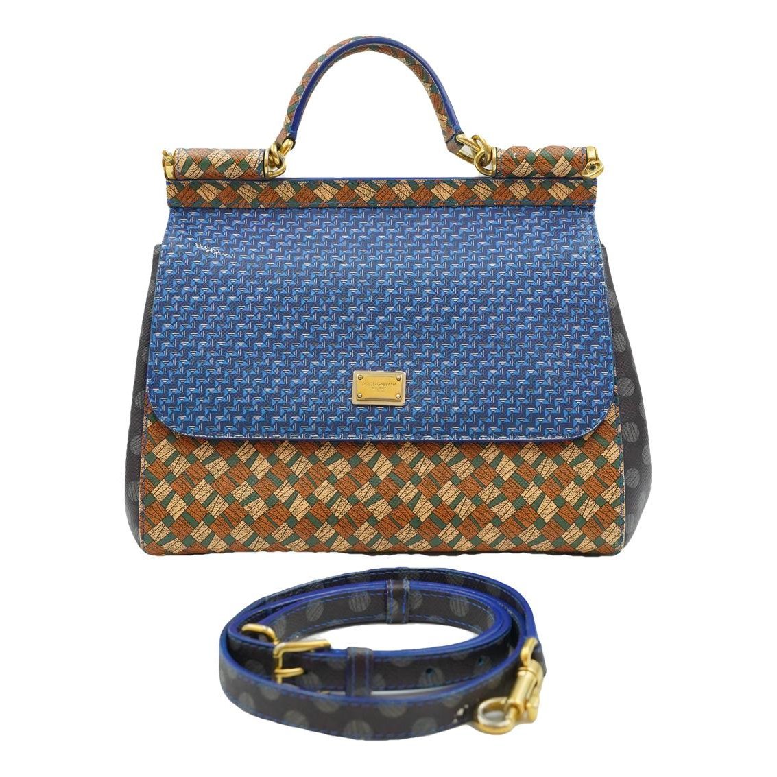 Dolce & Gabbana Sicily leather crossbody bag