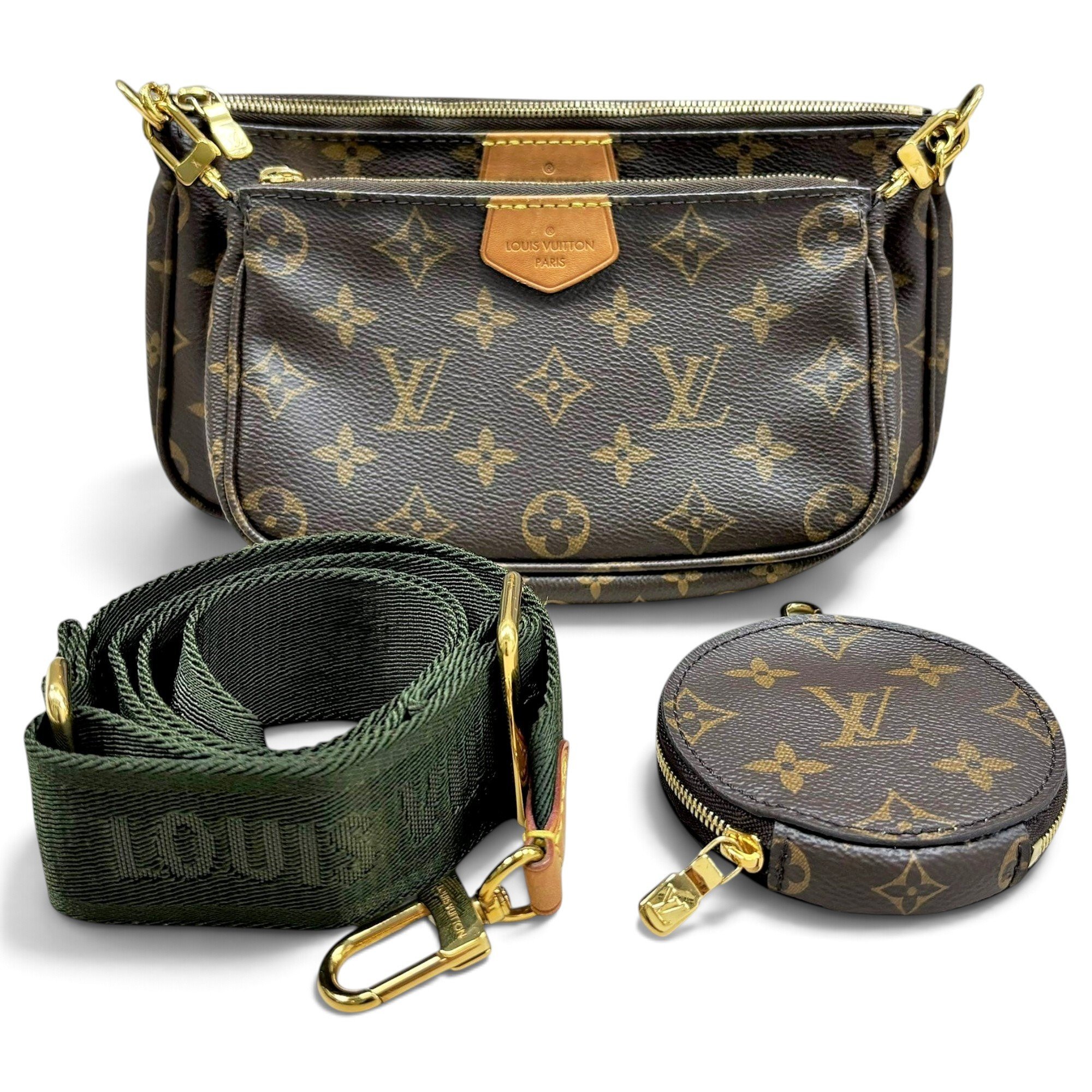 Multi Pochette Accessoires leather handbag