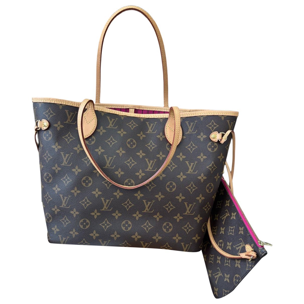 Neverfull leather tote