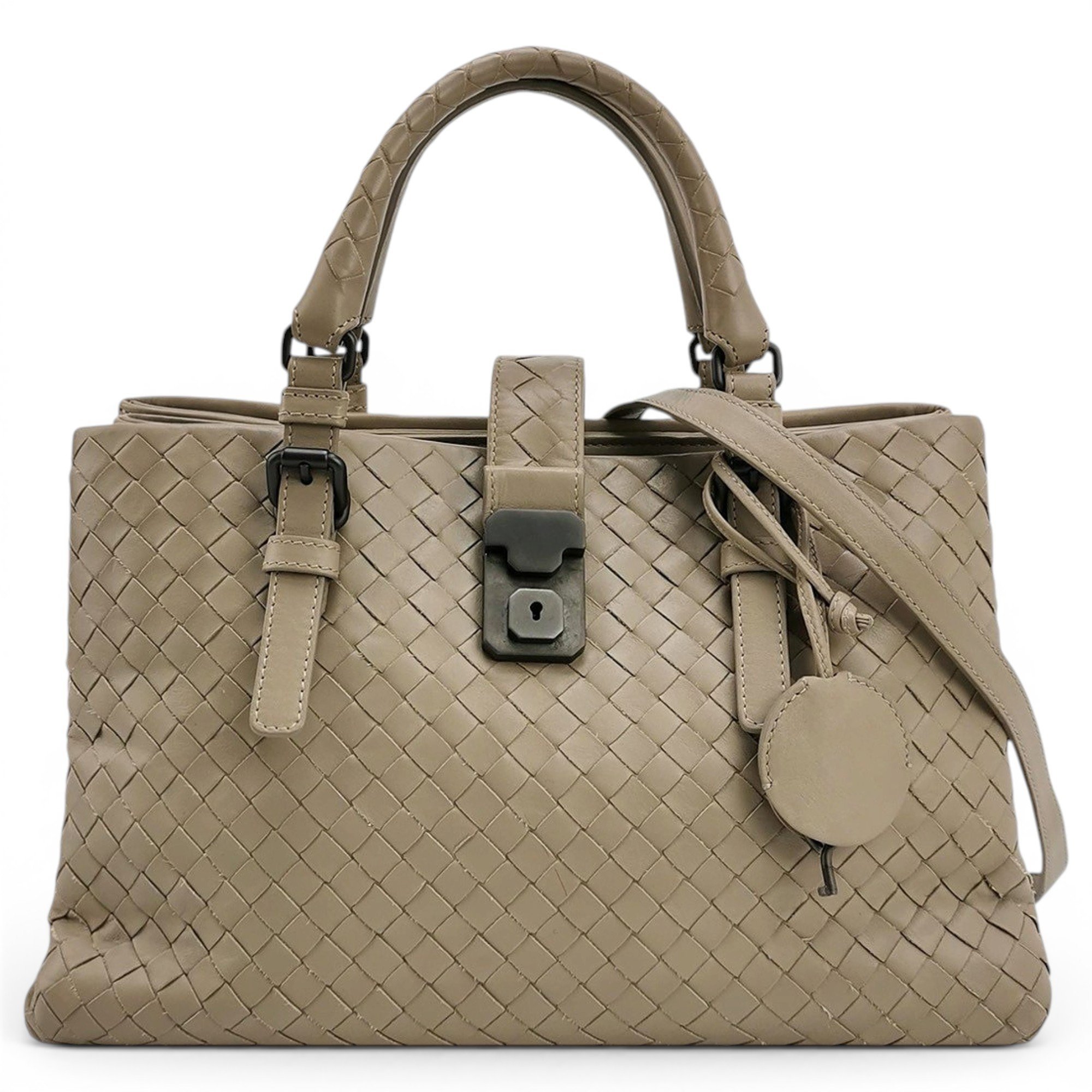 Roma leather handbag