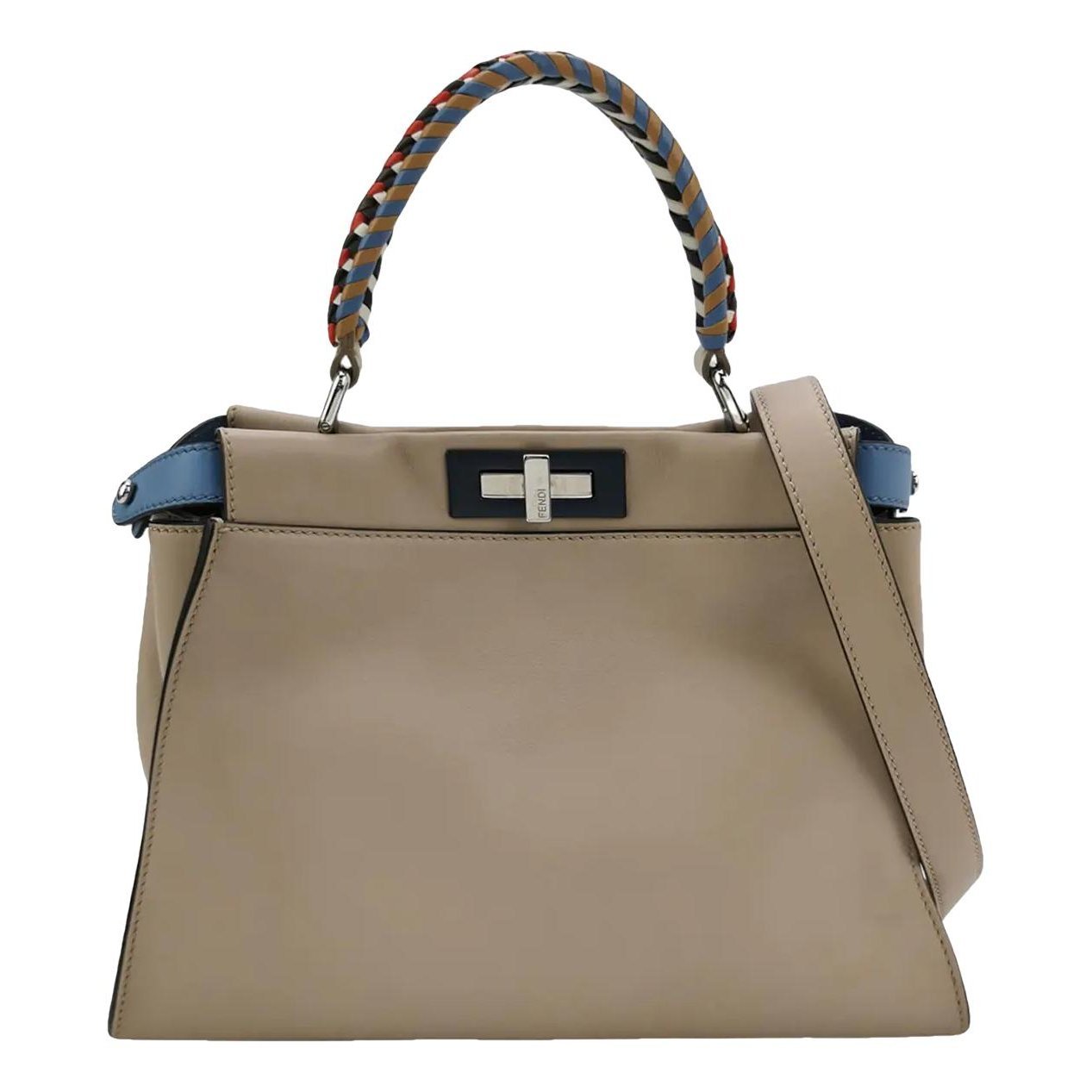 Peekaboo leather crossbody bag