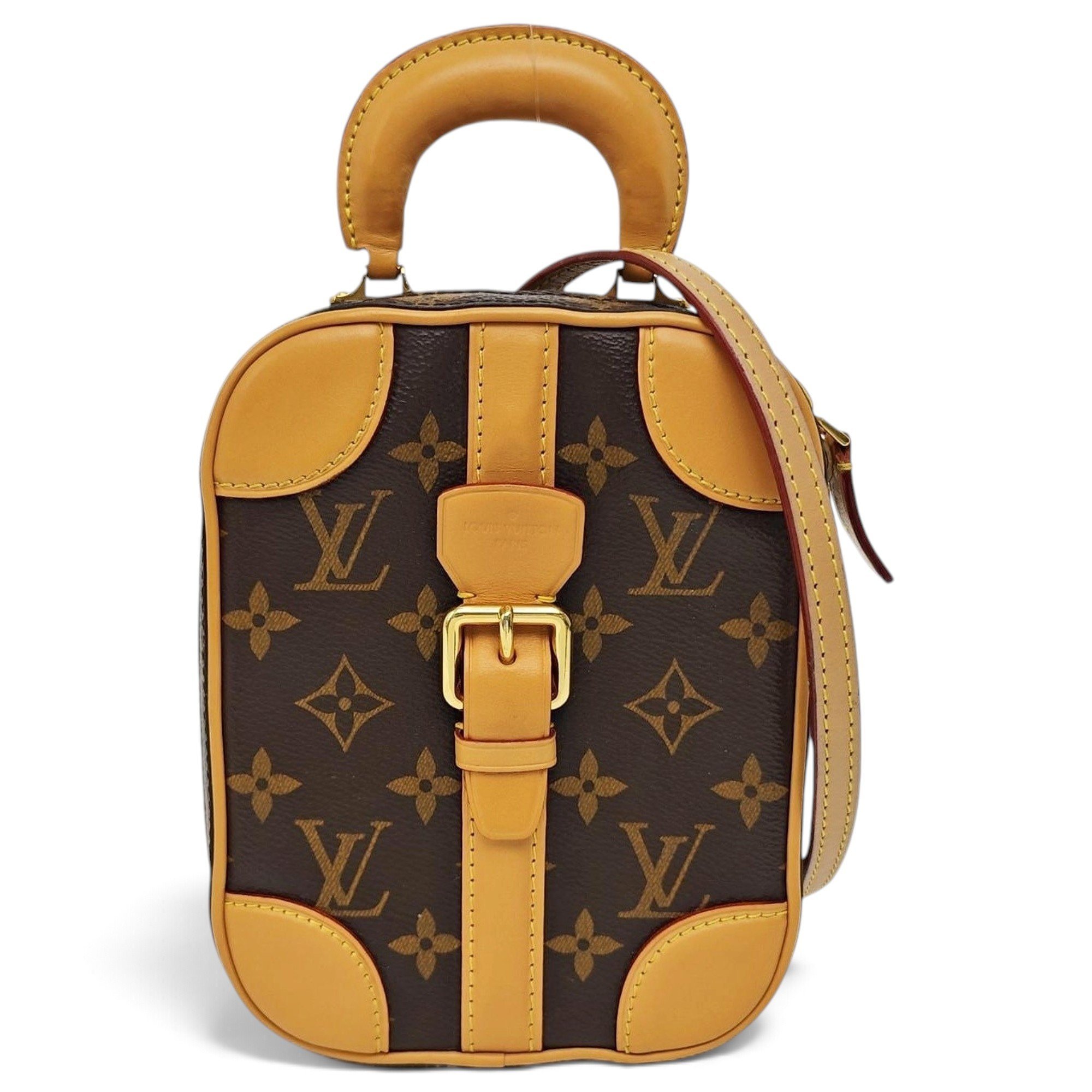 Valisette leather handbag