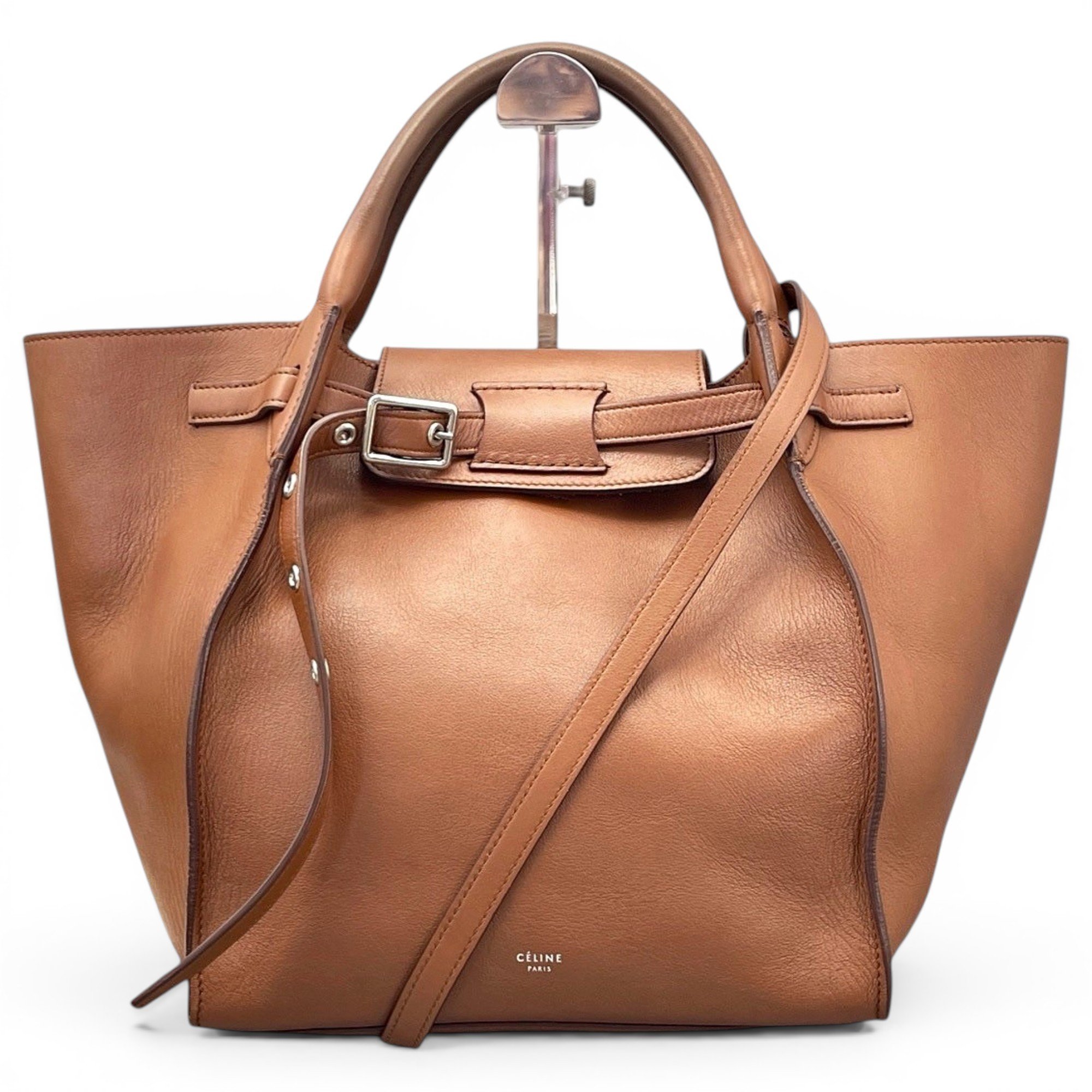 Big Bag leather handbag