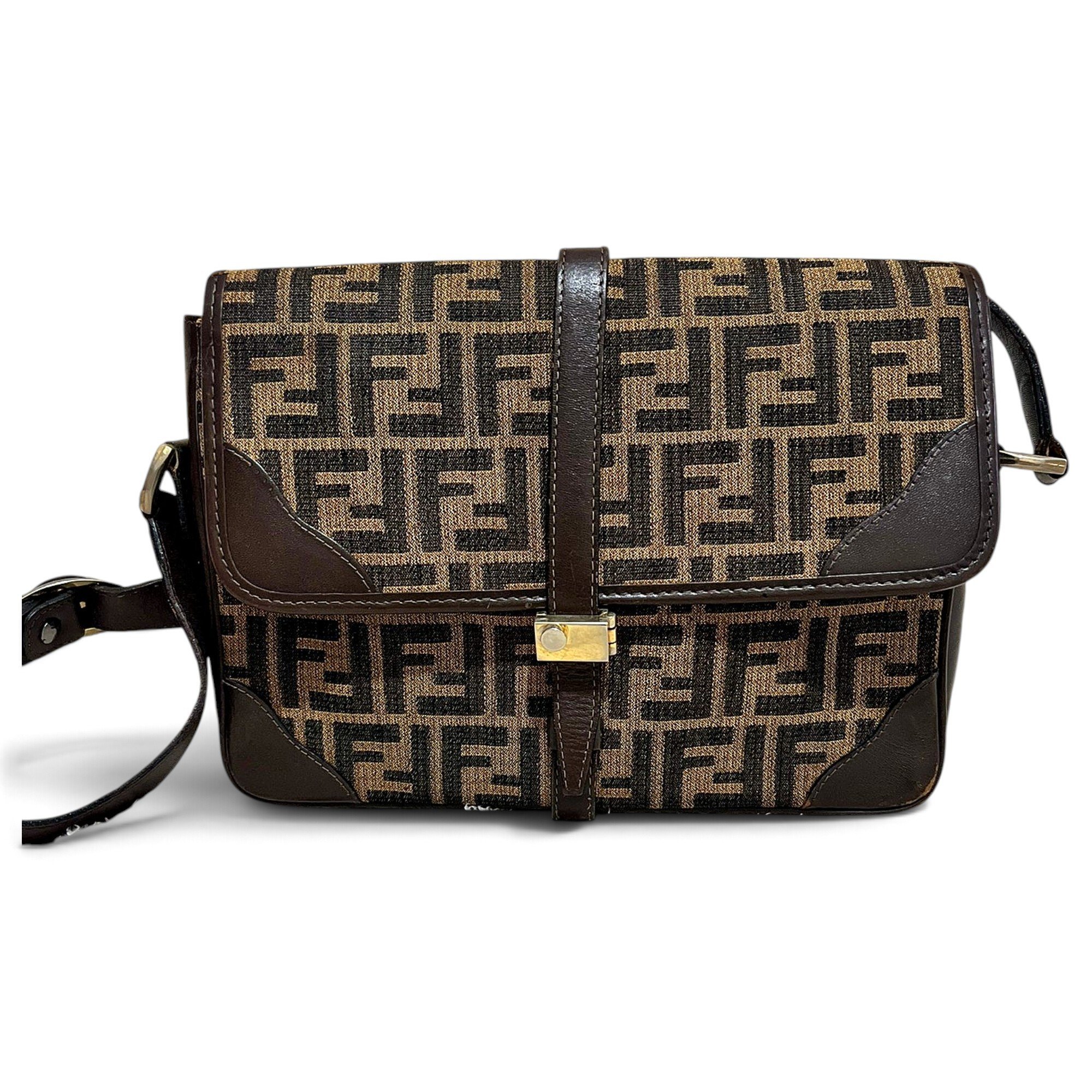 Leather crossbody bag