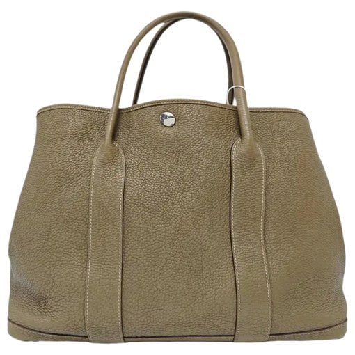 Garden Party leather handbag