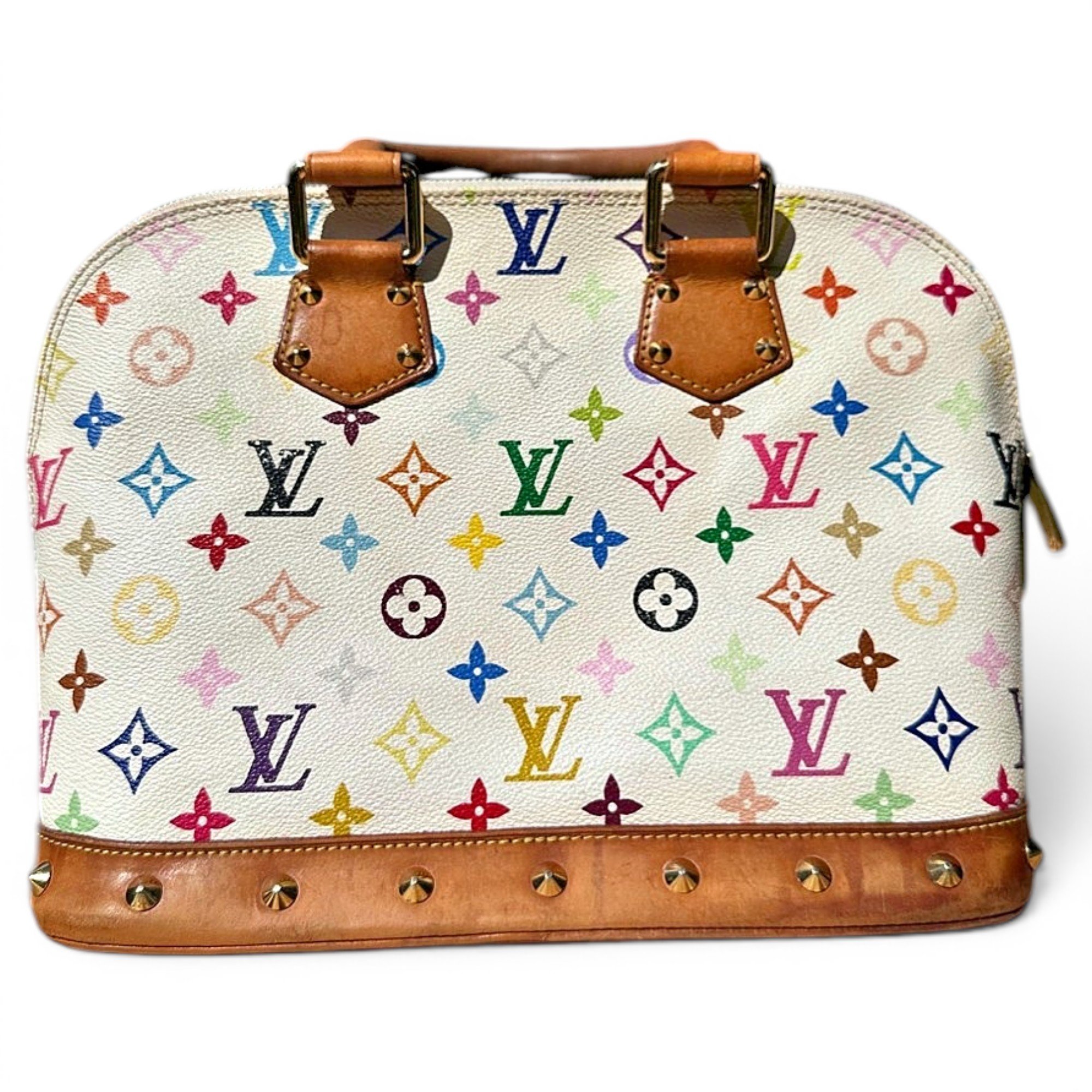 Alma leather handbag