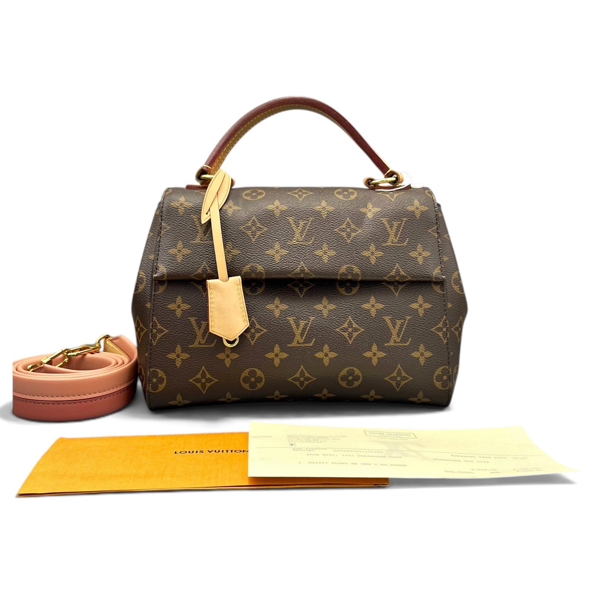 Cluny leather handbag