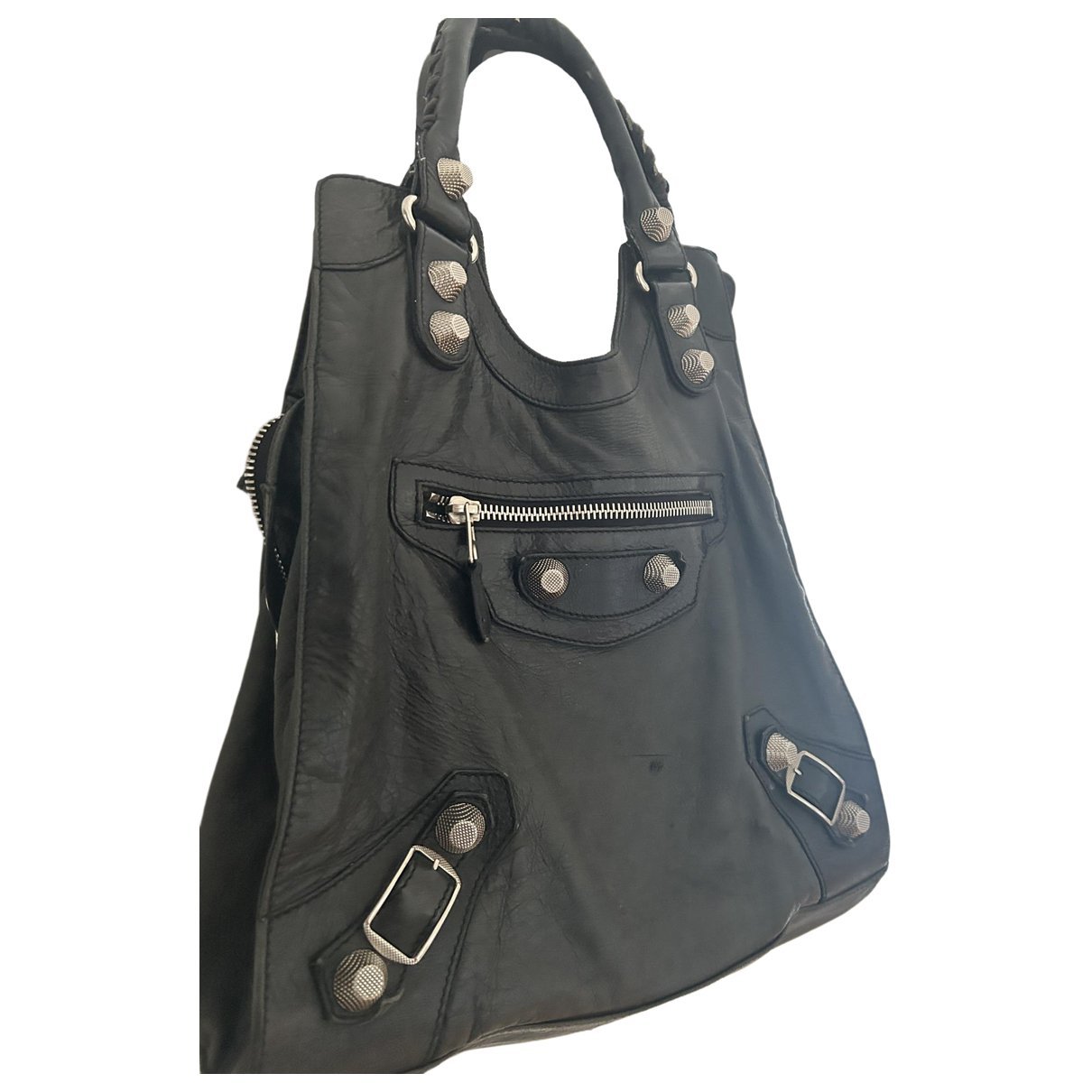 Vélo leather handbag