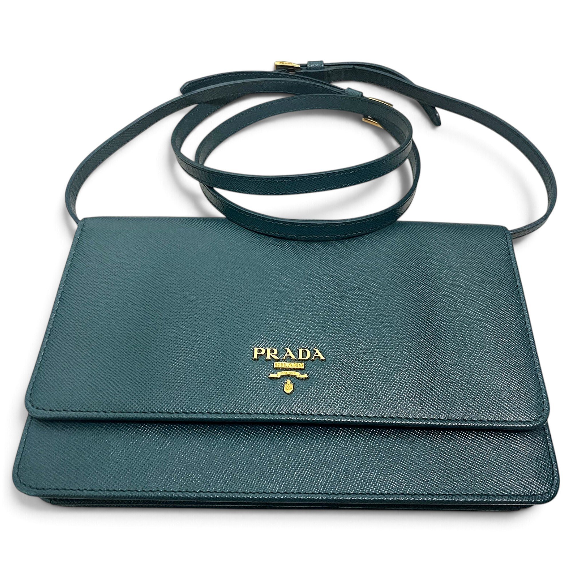 Leather crossbody bag