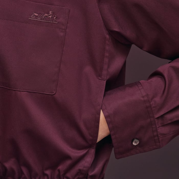 Rouge Bordeaux Shirt Jacket