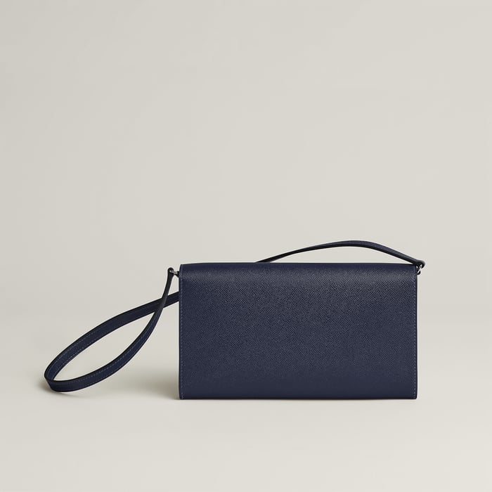 Bleu Nuit Charniere to Go Pouch