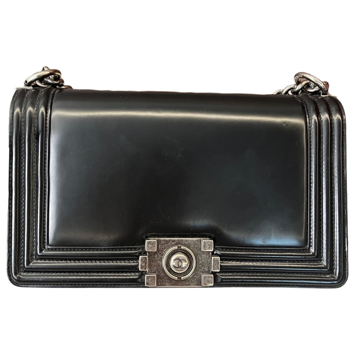 Boy leather crossbody bag