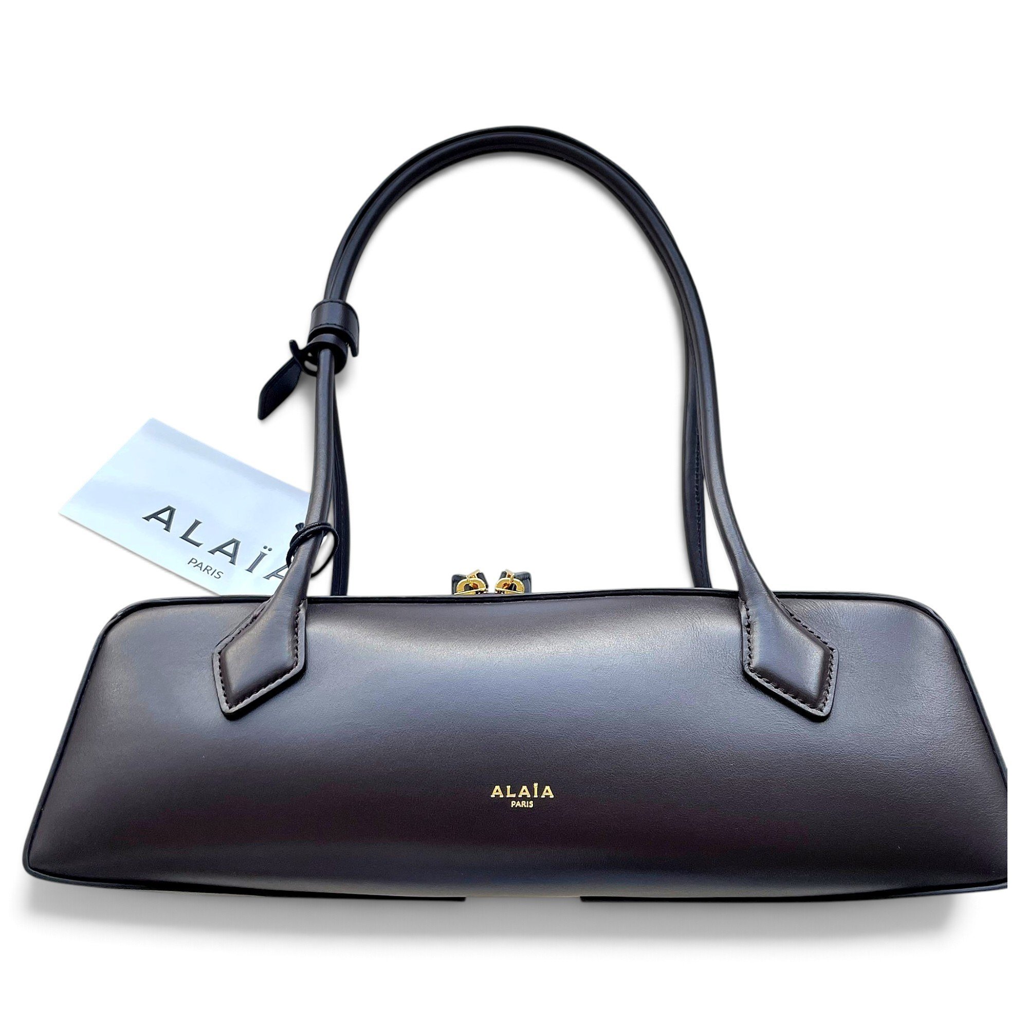Alaia Le Teckel leather handbag