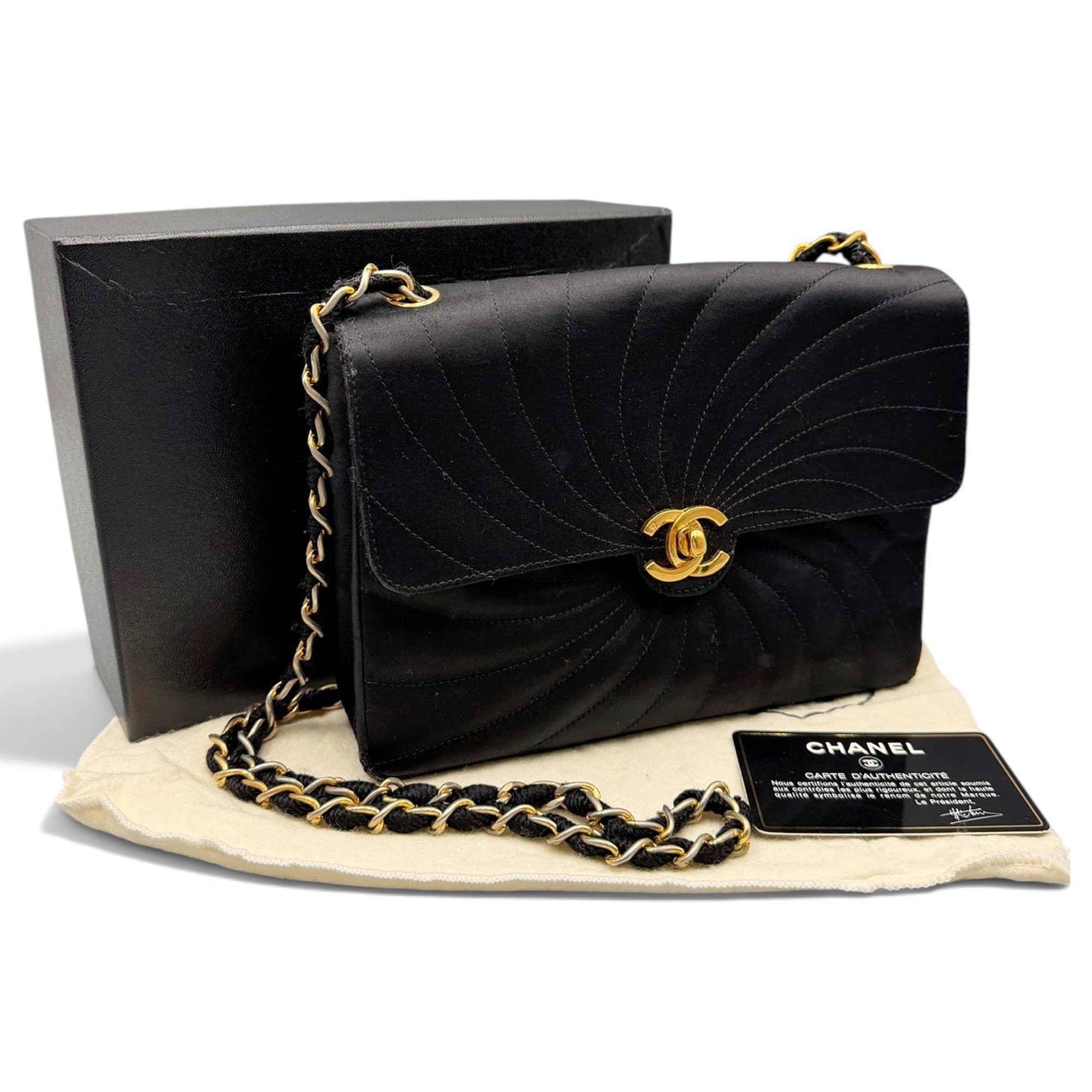 Silk handbag