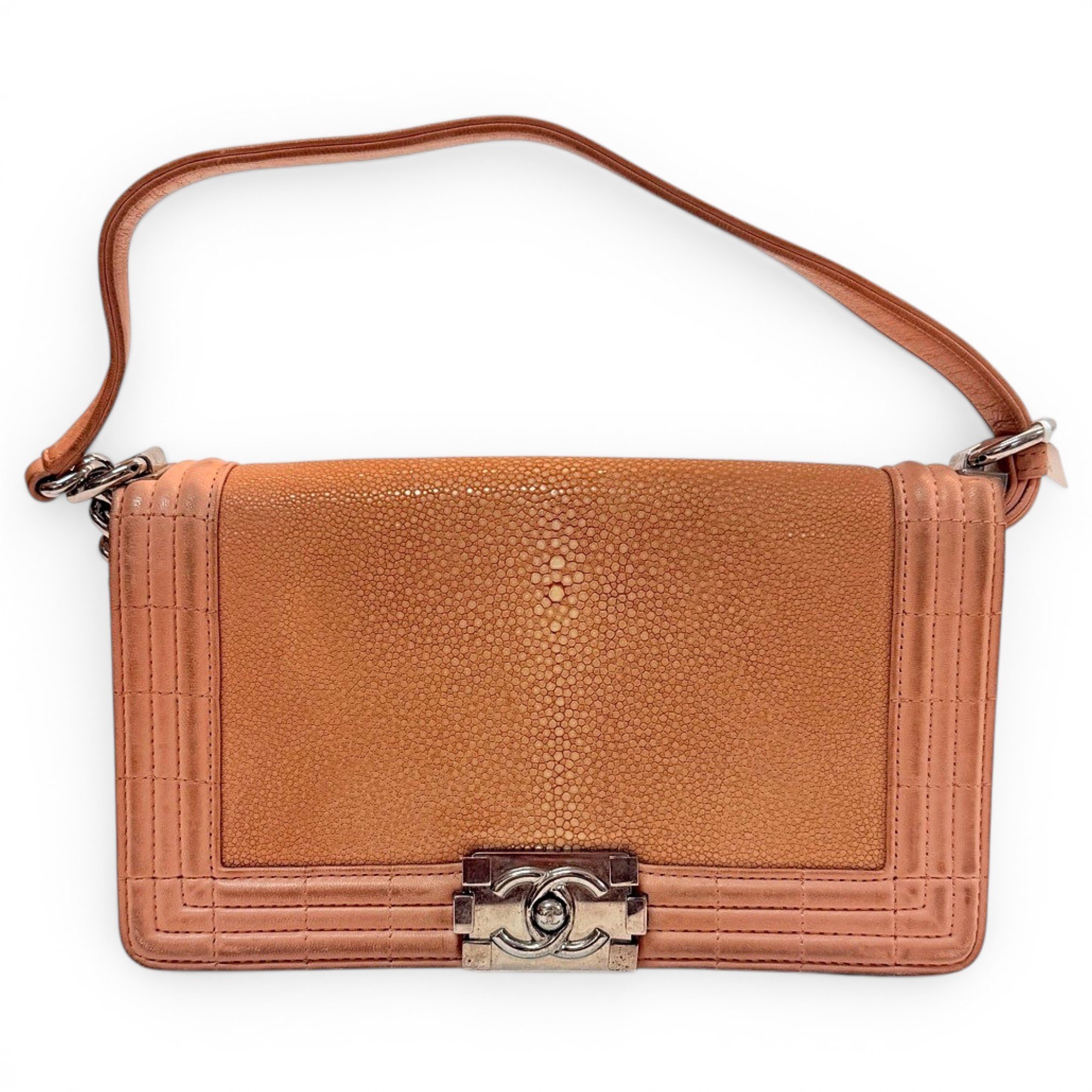 Boy leather crossbody bag