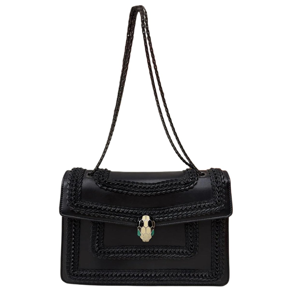 Serpenti leather crossbody bag