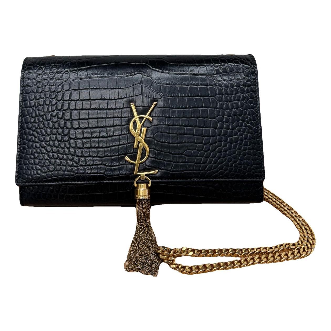 Pompom Kate leather handbag