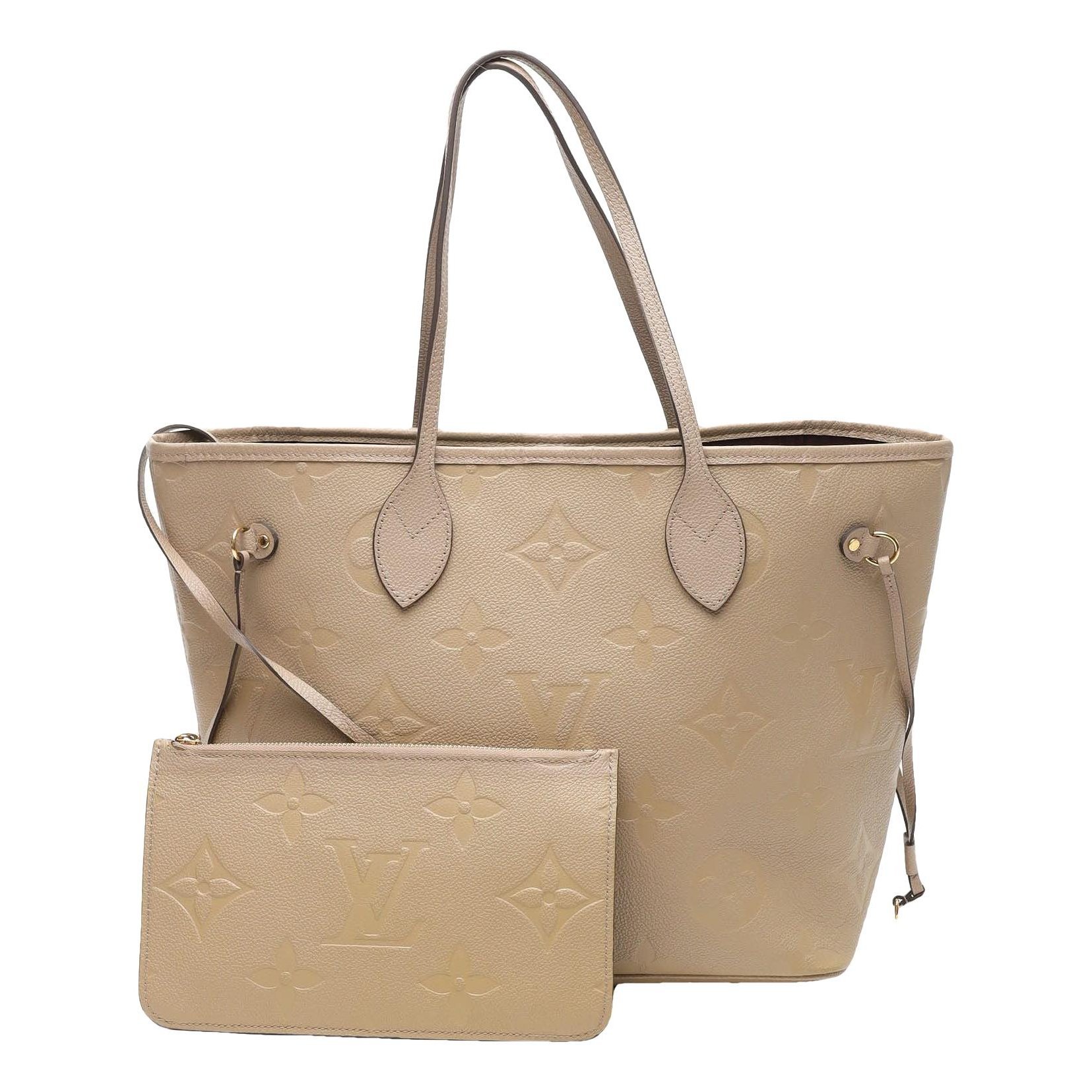 Neverfull leather tote