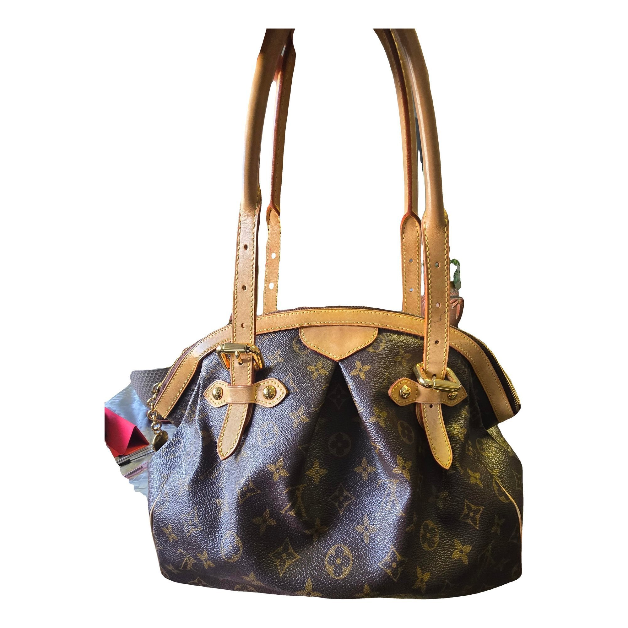 Turenne patent leather handbag