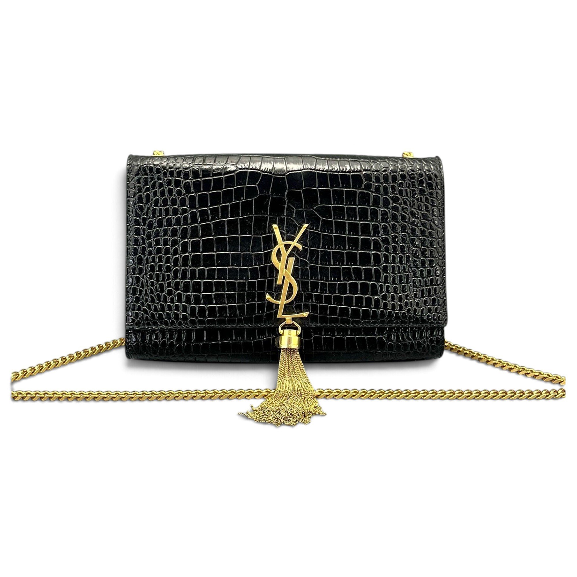 Pompom Kate leather handbag