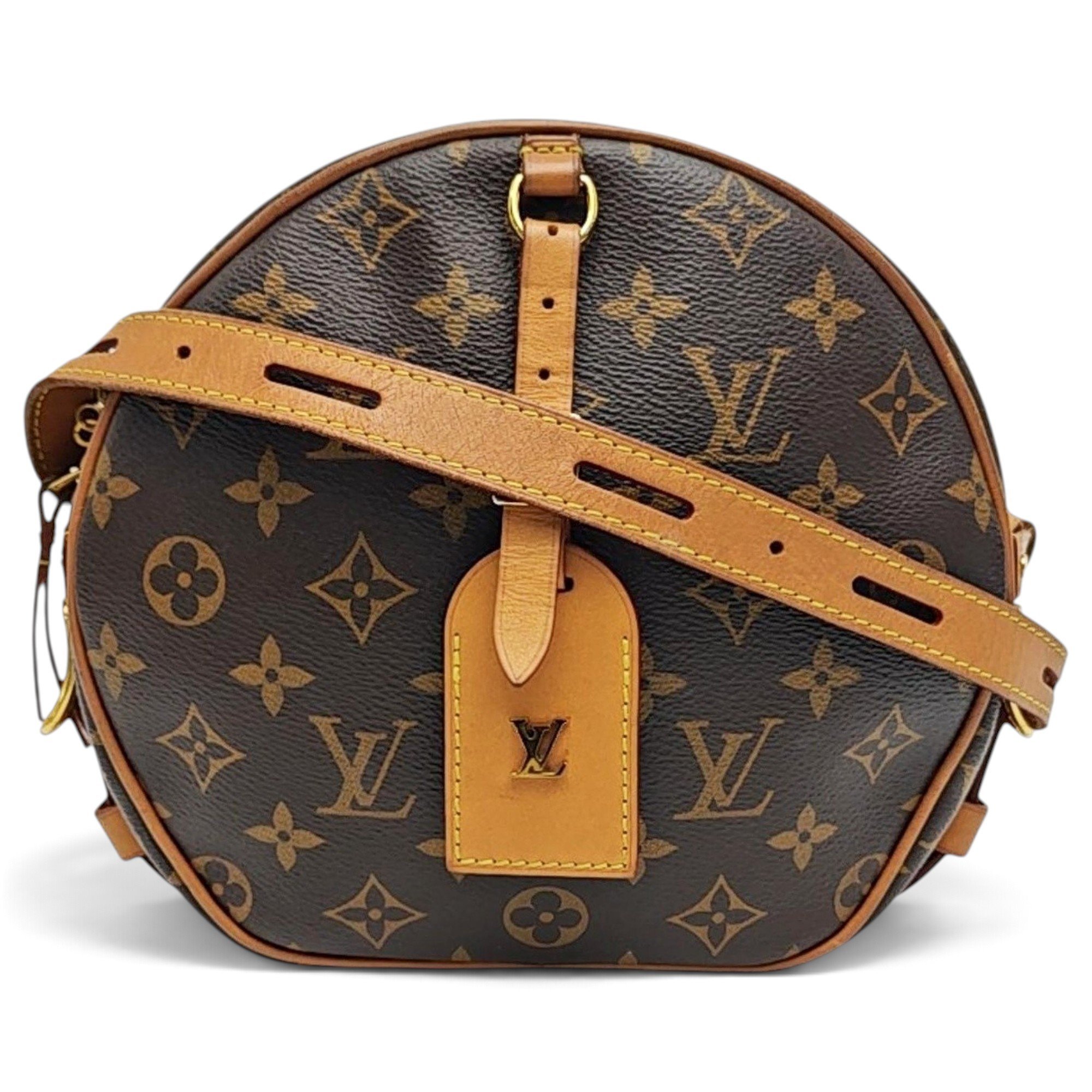 Micro boite chapeau leather handbag