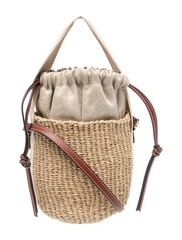 Raffia Crossbody Bag