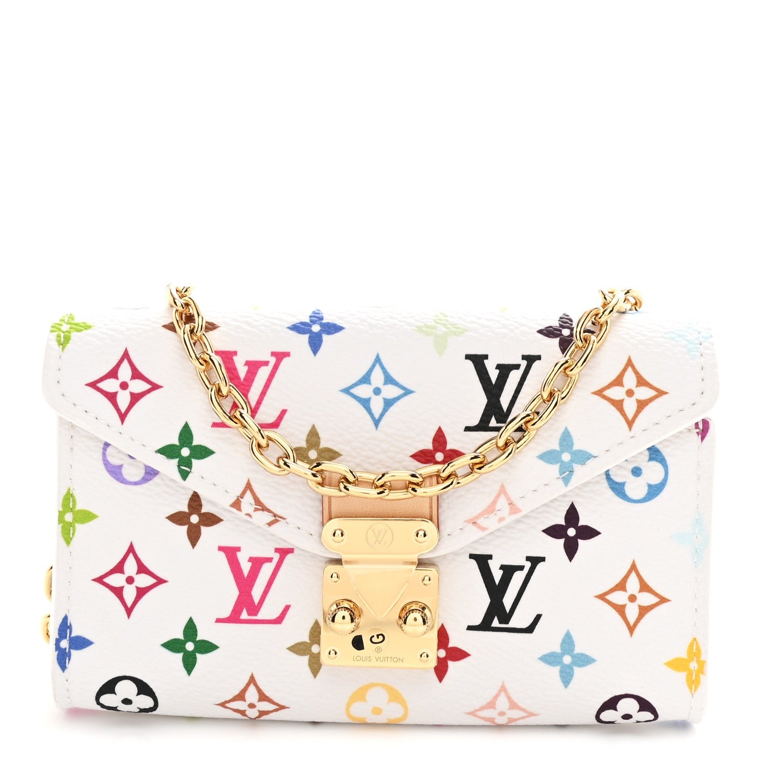Louis Vuitton Louis Vuitton LV X TM Monogram Multicolor Pouch Metis Belt White