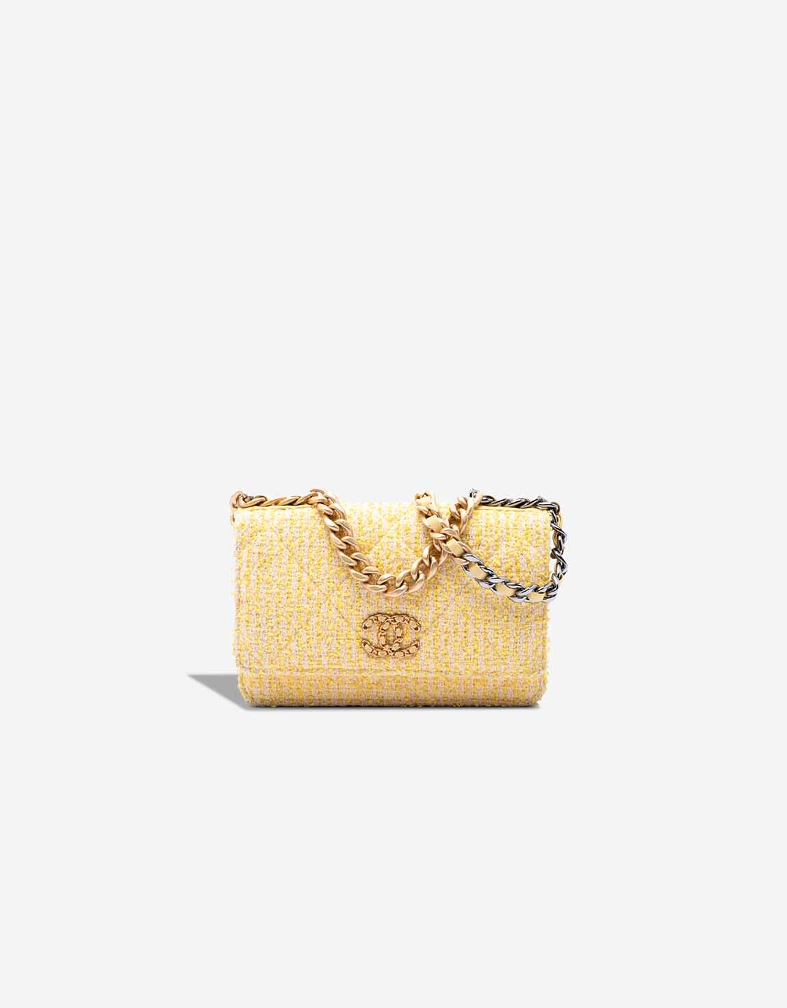 
		19 Wallet On Chain Tweed Yellow    