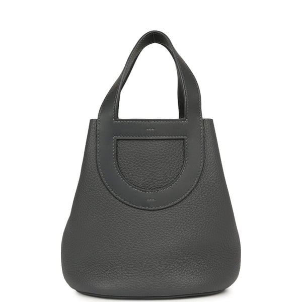 Hermes Hermes In-The-Loop 18 Gris Meyer Clemence, Swift Enamel Hardware