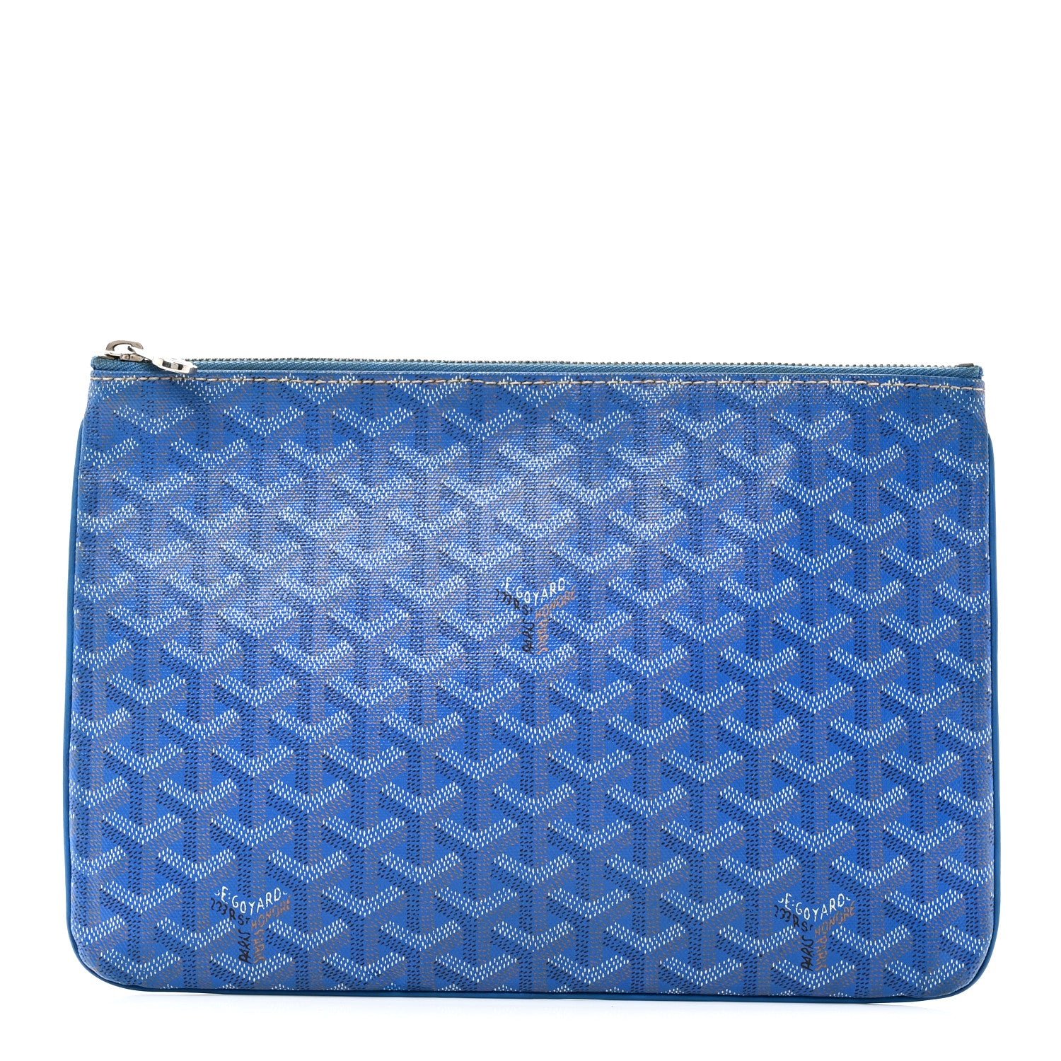 Goyard Goyardine Senat Pochette MM Sky Blue