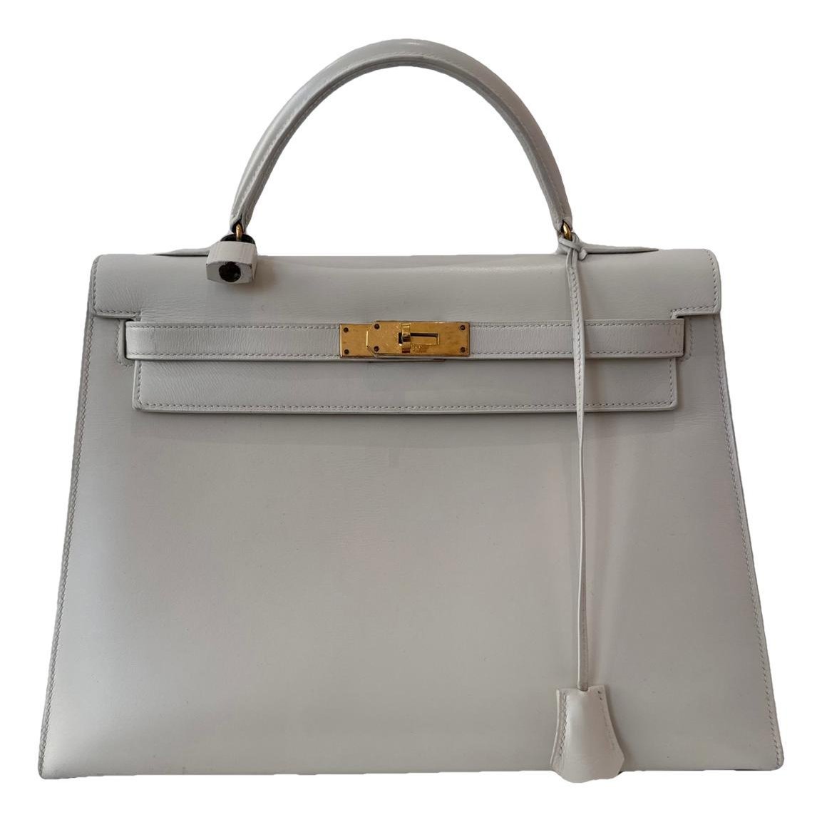 Kelly 32 leather handbag