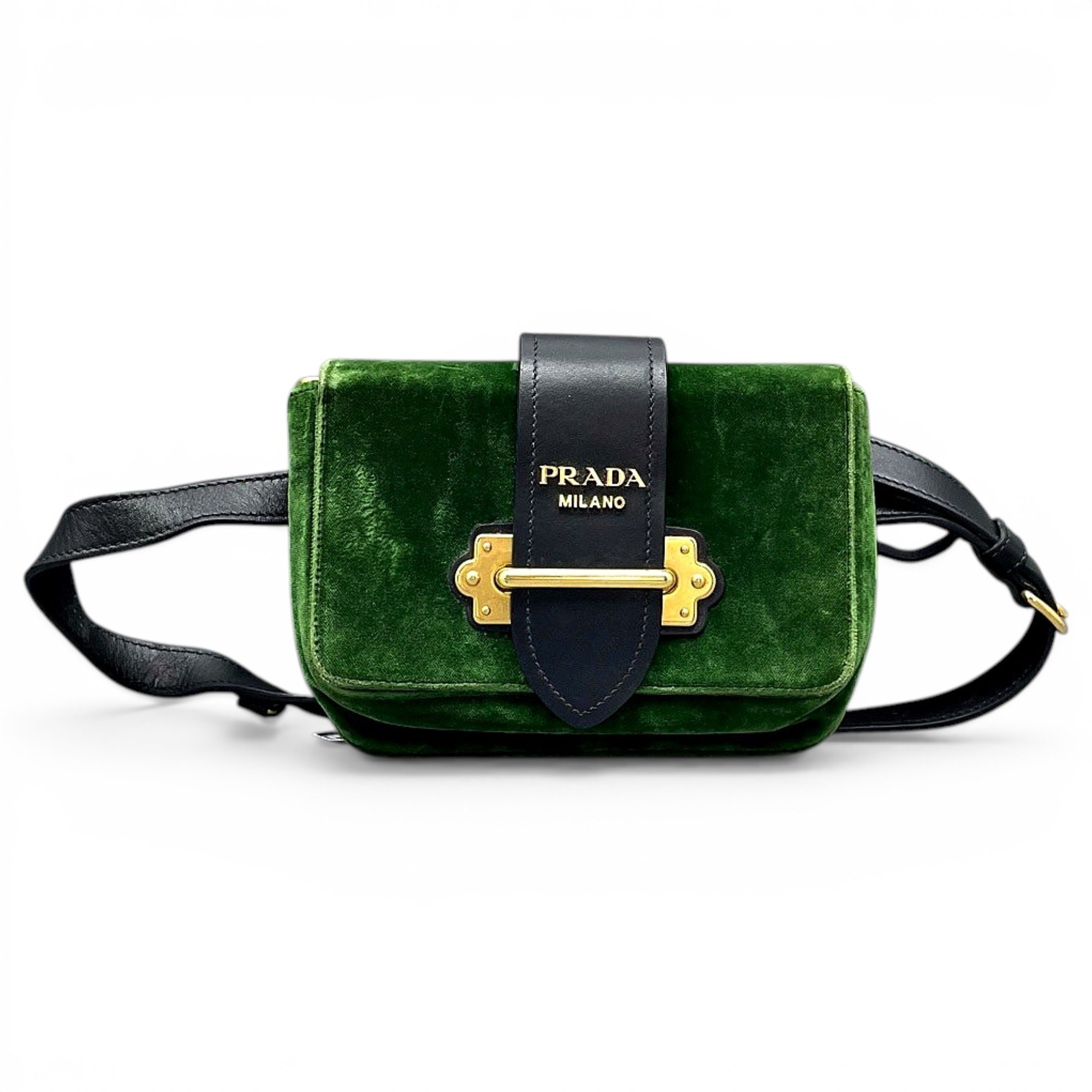 Cahier velvet handbag