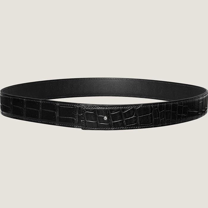 Noir Leather Strap 32 MM