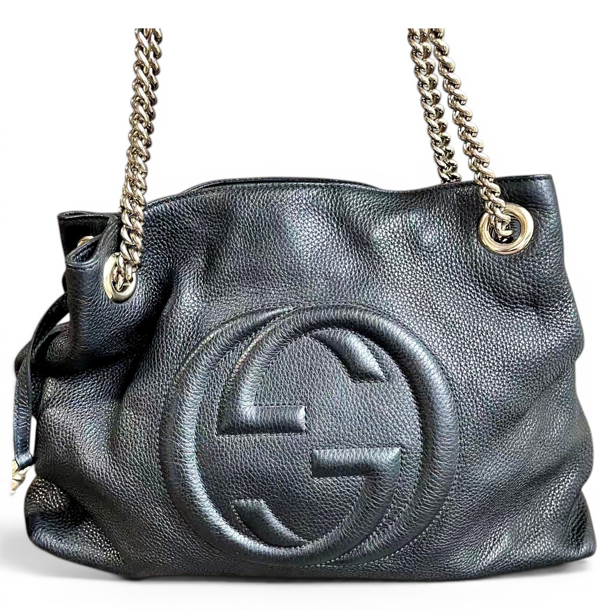 Soho leather tote