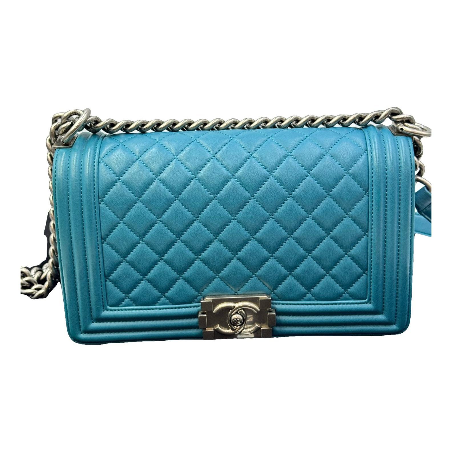 Boy leather crossbody bag