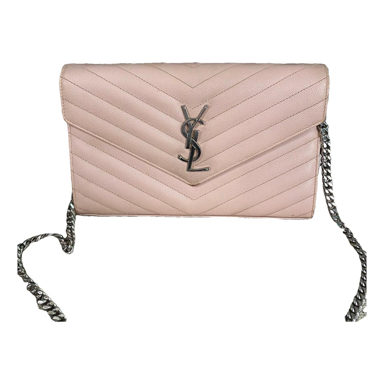 Portefeuille enveloppe leather handbag