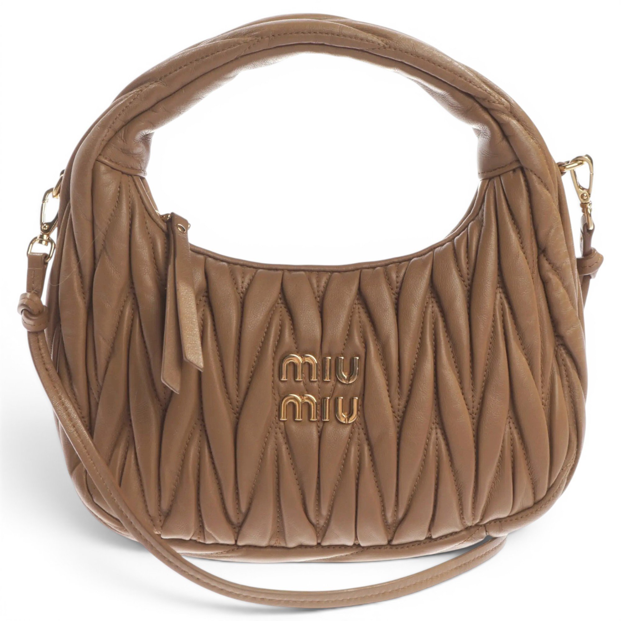 Miu Miu Miu Wander leather handbag