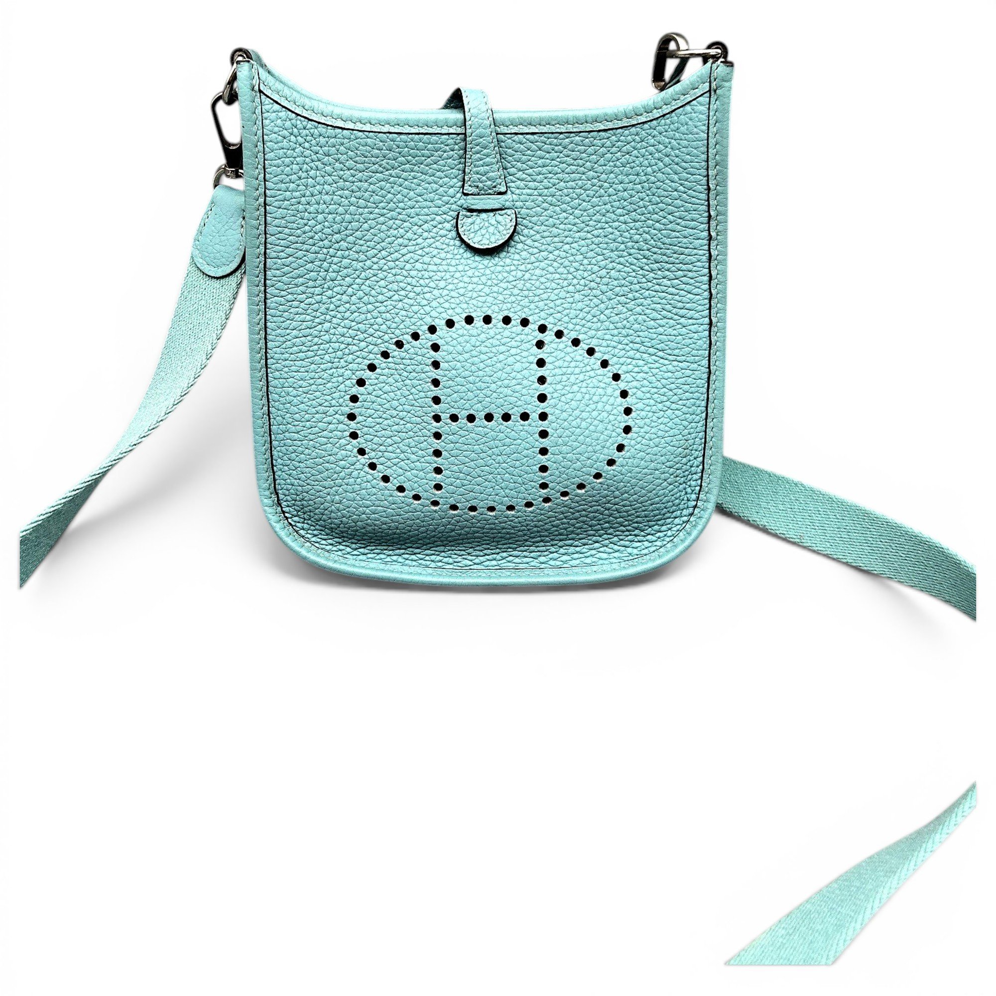 Mini Evelyne leather handbag